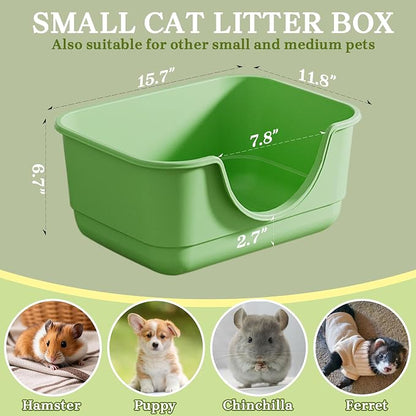 2 Pack Low Entry Small Litter Box - Image 5