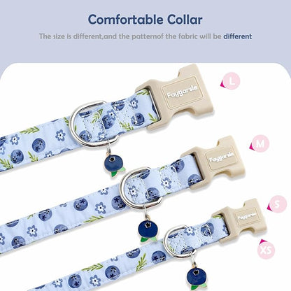 Faygarsle Blueberry Pattern Dog Collar - Image 5
