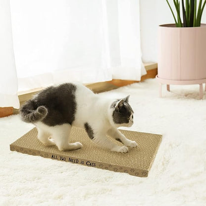 AccEncyc Cardboard Cat Scratcher Pads Cat Scratching Board - Image 6