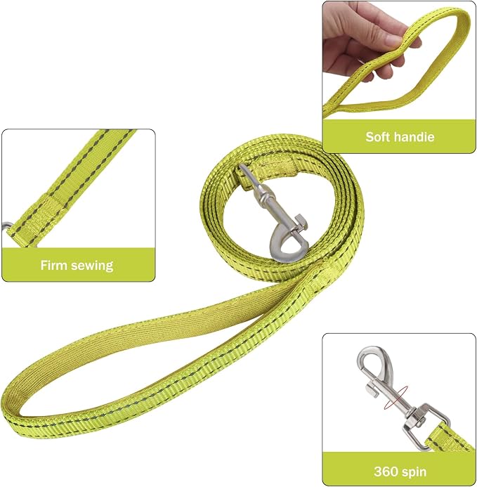 YIMEIS Dog Harness and Leash Set, No Pull Soft Mesh Pet Harness, Reflective - Image 4
