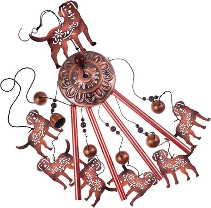 Outdoor Dog Wind Chimes, Gifts for Mom & Grandma & Woman & Family & Neighbor - Image 3