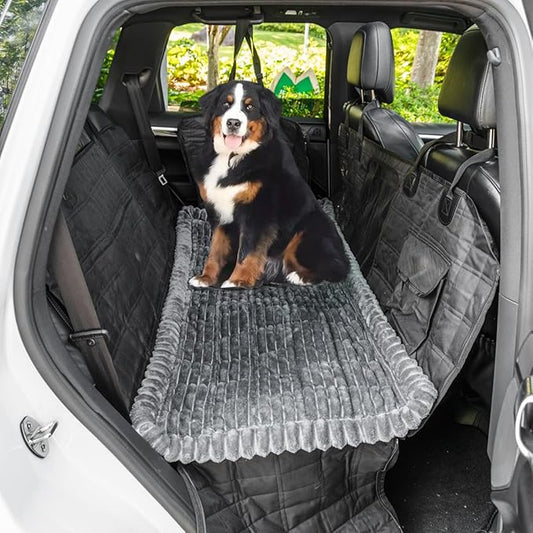 Non-Slip Dog Bed Mat for Car, Fuzzy Backseat Pet Mat, Travel Pet-Friendly Seat by TGODGPYPetCouchCover