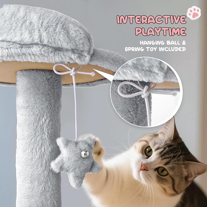MoNiBloom 70 Inch Cat Tree Tower - Image 5
