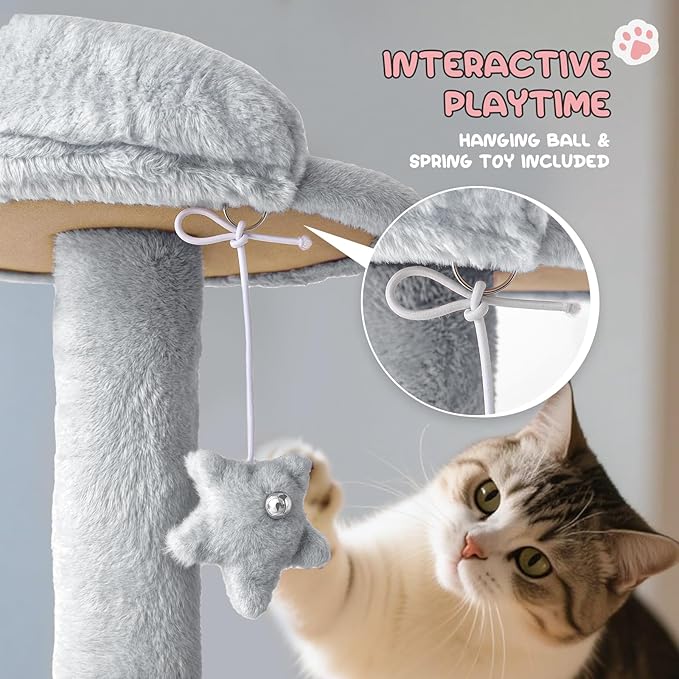 MoNiBloom 77 Inch Cat Tree Tower - Image 5