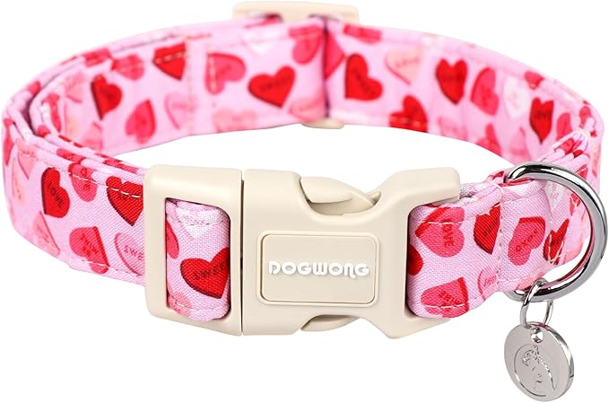 DOGWONG Valentine's Dog Collar by DOGWONG