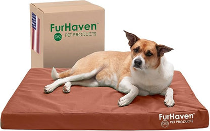 Furhaven Water-Resistant Cooling Gel Dog Bed by FurHaven