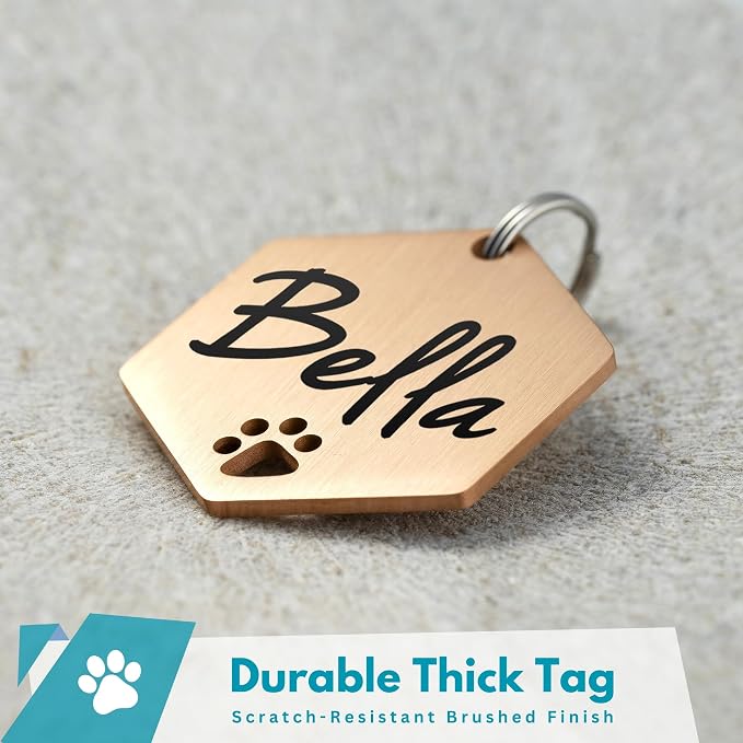 Ultra Joys Dog Tags Personalized - Image 2