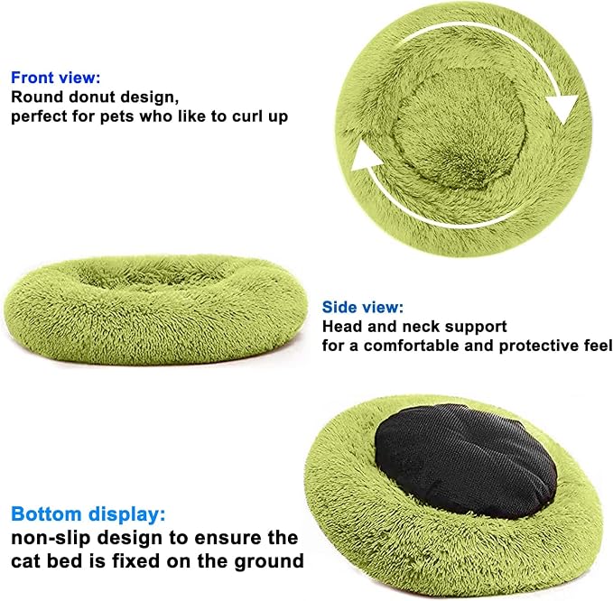 Nisrada Cat Beds for Indoor Cats, 20 Inch Dog Bed for Small Melium Large Dogs - Image 4