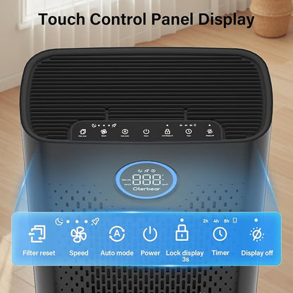 Air Purifiers for Home Pets Up to 3000Ft², H14 HEPA Large Room Air Purifier - Image 3