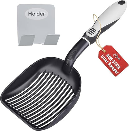iPrimio Cat Litter Scoop Metal w/ Deep Shovel by iPrimio