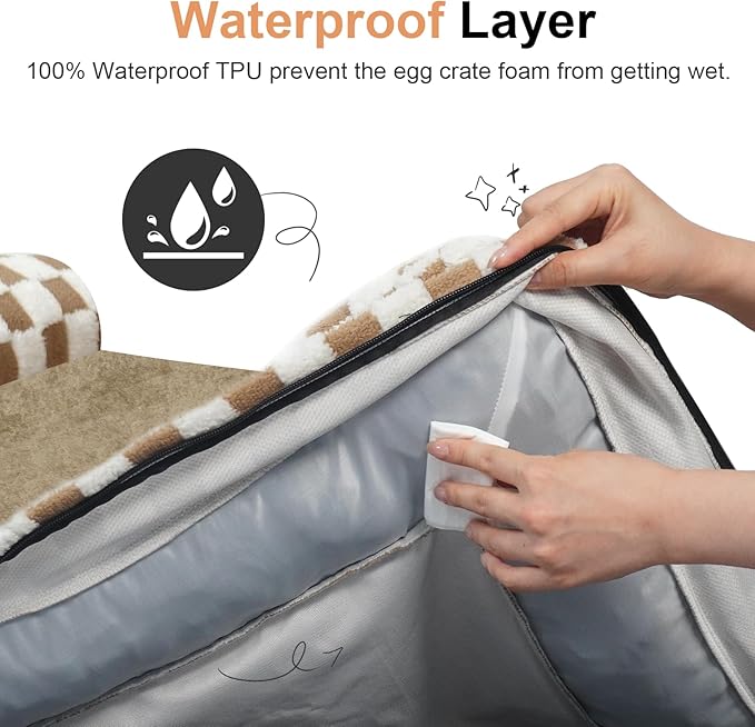 Large Dog Bed Orthopedic Washable: Beds Bolster XL Bed Big XLarge Dogs Egg - Image 4