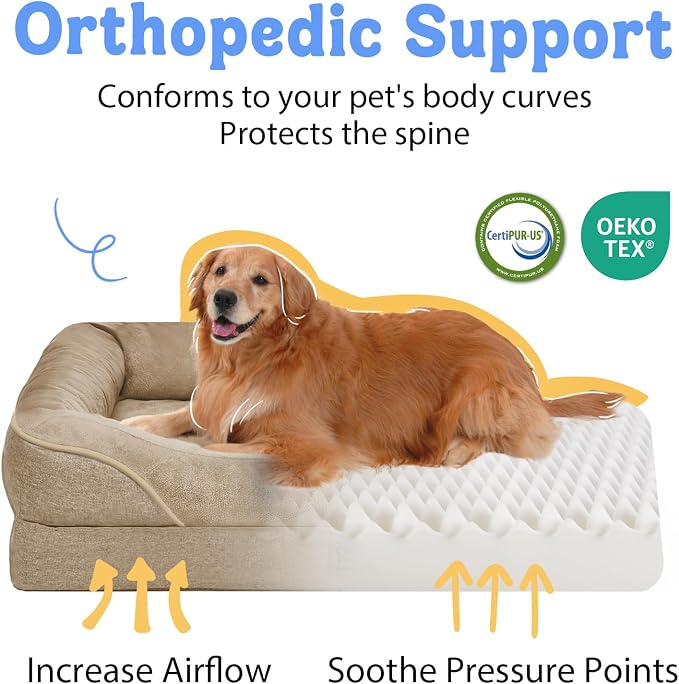 Orthopedic Extra Large Dog Bed - Image 2