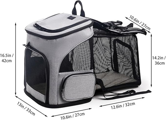 Expandable Cat Backpack Carrier – Airline Approved Pet Carrier - Image 2