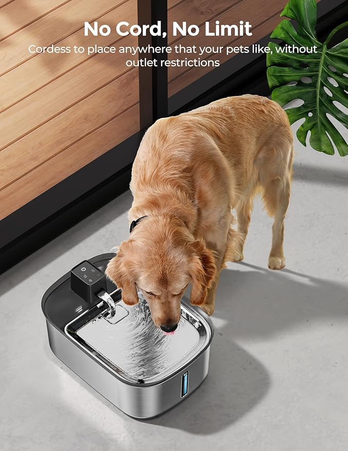 Wireless 7.5l/254oz/2Gal Dog Water Fountain - Image 9