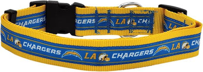 NFL Los Angeles Chargers Dog & Cat Collar, X-Large Football Team Collar - Image 2