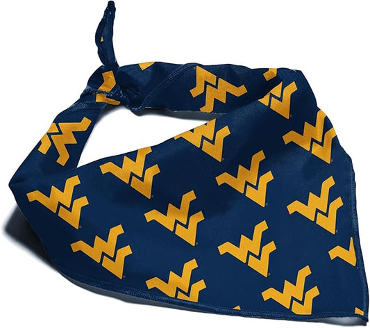 West Virginia Mountaineers Officially Licensed Bandana by ShopInstaPets