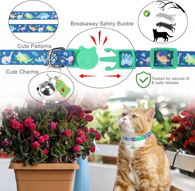 3 Pack Breakaway Cat Collars - Image 4