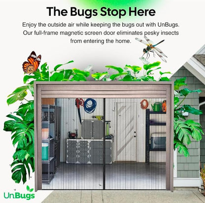UnBugs Garage Screen Doors for 1 Car Garage - Image 2