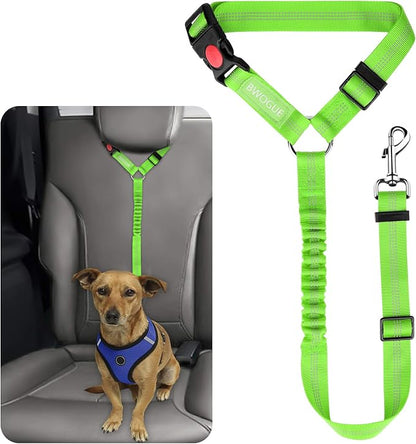 BWOGUE Pet Dog Cat Seat Belt Reflective Car Dog Headrest Restraint Leash by BWOGUEPetHome
