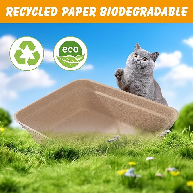 Disposable Cat Litter Box, Large Litter Boxs - Image 4