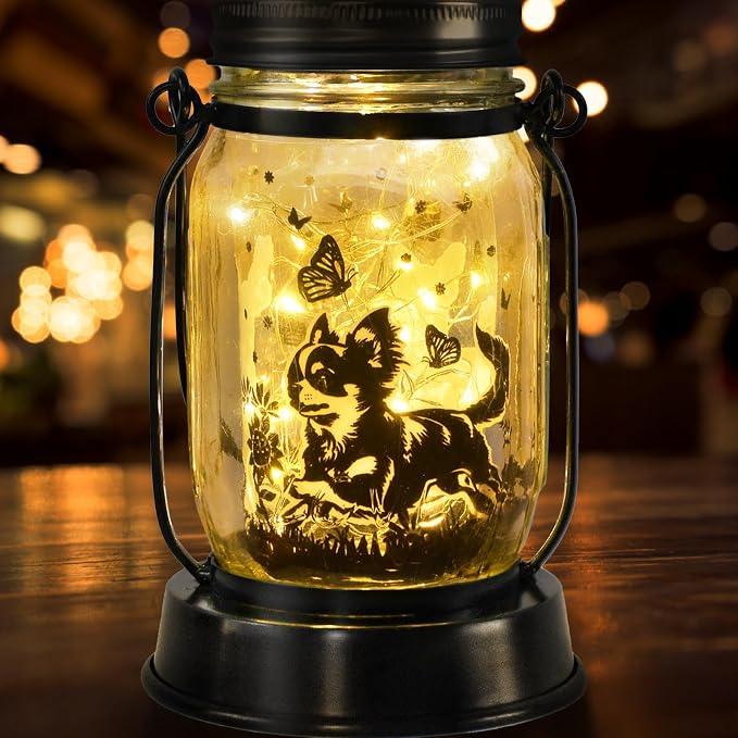 Chihuahua Gifts for Women/Men Chihuahua Solar Lanterns Dog Mom Birthday Dog - Image 8