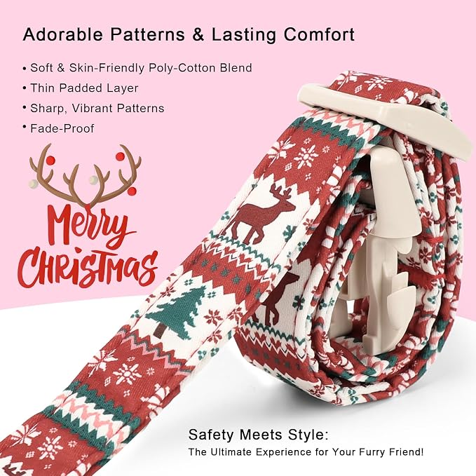 Christmas Dog Collar for Medium Dogs - Image 3