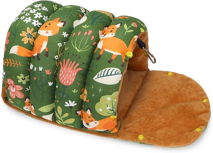 Wontee Bird Nest House Winter Warm Snuggle Hut Bird Bed Hanging Hammock - Image 7