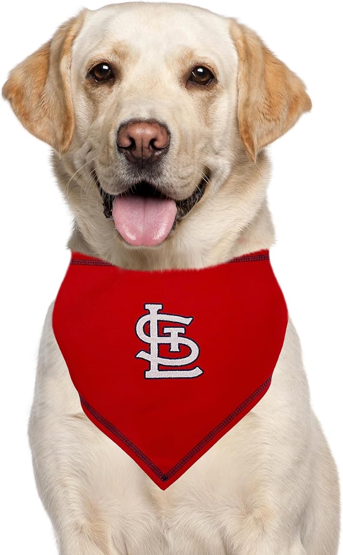 Pets First MLB ST. Louis Cardinals TIE Bandana, Small/Medium. Dog Bandana Scarf - Image 5