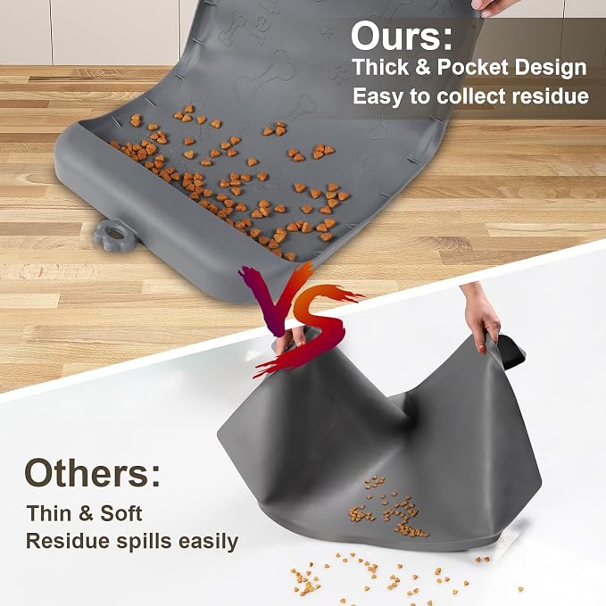 Dog Food Mat - Silicone Dog Mat - Image 3