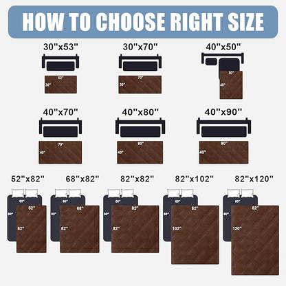 Smiry Waterproof Dog Bed Cover Blanket 40x50, Soft Reversible Pet Blanket - Image 6