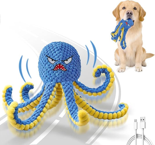 Interactive Dog Toys Octopus, Durable Automatic Jumping Dog Toy to Keep Them by Unknown