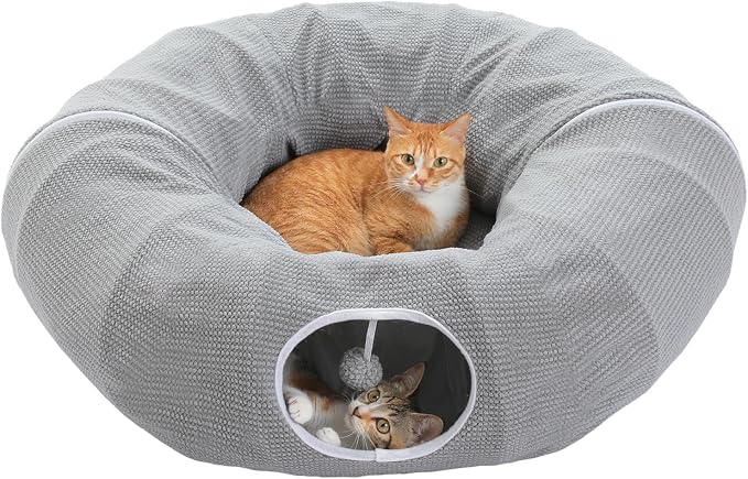 PEQULTI Cat Donut Tunnel with Bed by PEQULTI