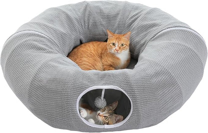 PEQULTI Cat Donut Tunnel with Bed by PEQULTI