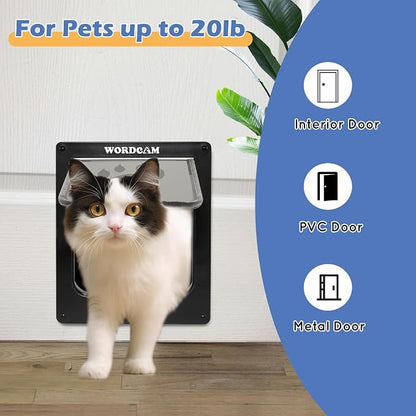 Wordcam Large Cat Door, Robust Cat Door - Image 8