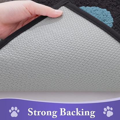Buganda Dog Door Mat for Muddy Paws, Absorbent Dirt Trapper Non Slip Indoor - Image 5