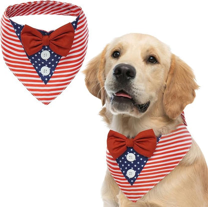 FUAMEY Dog Tuxedo American Flag by FUAMEY