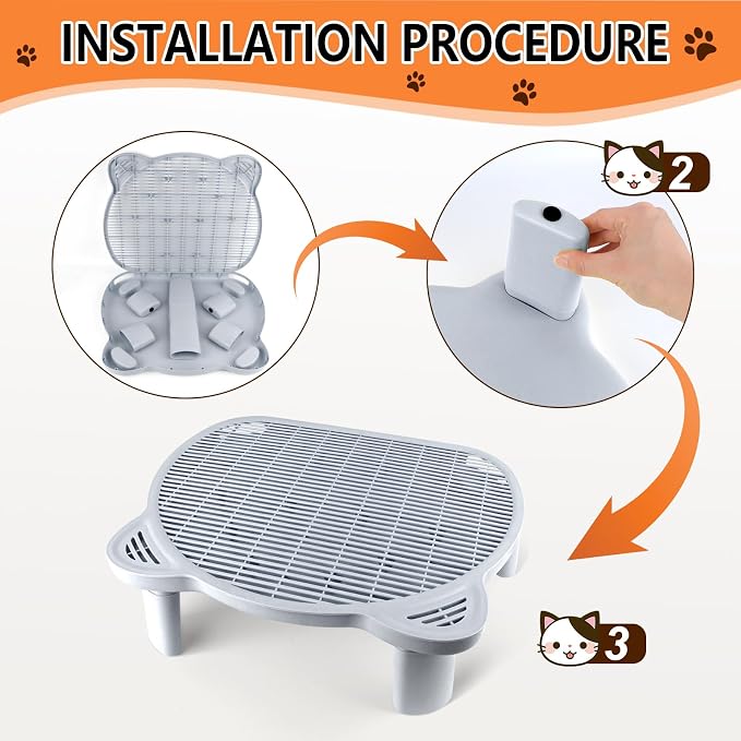 Adjustable Cat Ramp Litter Box Step Double Layer - Image 4