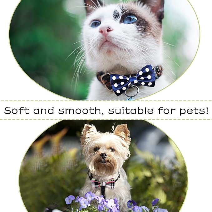 PET SHOW Pet Small Dogs Collar Embellishment Attachment Bow Ties Puppies Cats - Image 6