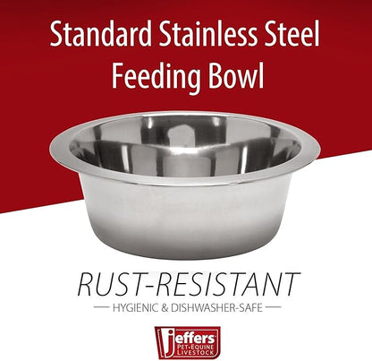 Jeffers Stainless Steel Pet Bowls – Durable, Rust Resistant, Non Toxic - Image 3