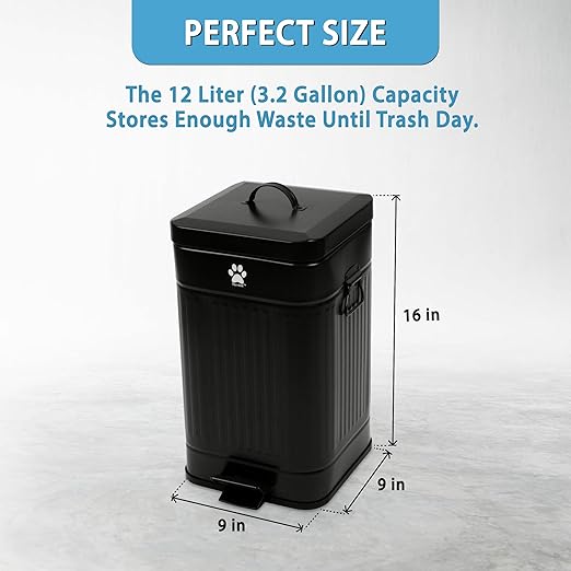 Dog Poop Trash Can Outside - Image 2