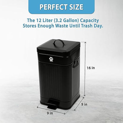 Dog Poop Trash Can Outside - Image 2