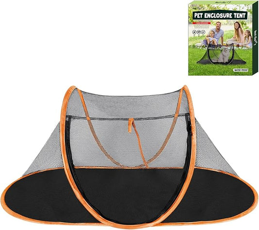 Cat Tent Outdoor, Pet Enclosure Tent Suitable by Rest-Eazzzy