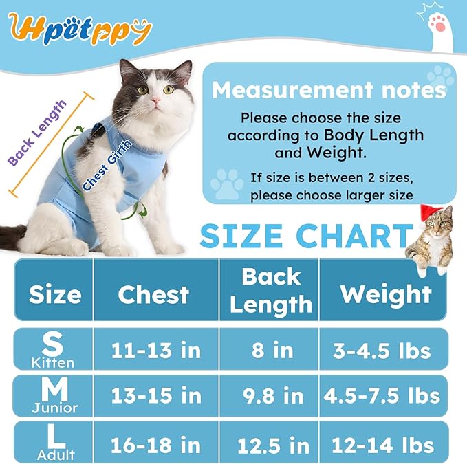 Cat Surgery Recovery Suit, Recovery Suit - Image 2
