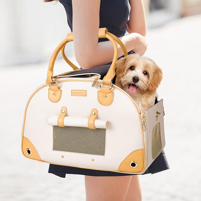 Foldable Premium PU Leather Dog Purse by WelcomeToJohomviin