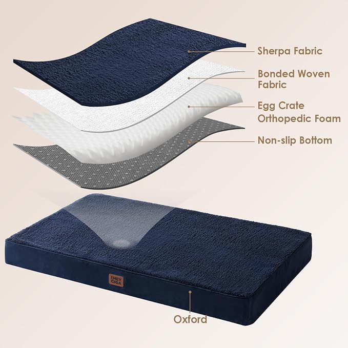 EHEYCIGA Orthopedic Medium Dog Beds - Image 3