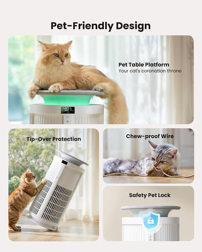Large Air Purifiers for Home Large Room up to 4200ft², Yaber HEPA Air Purifier - Image 8