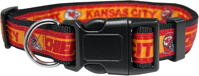New & Improved Pets First NFL Licensed PET Collar- Heavy-Duty, and Durable New by PETSFIRST