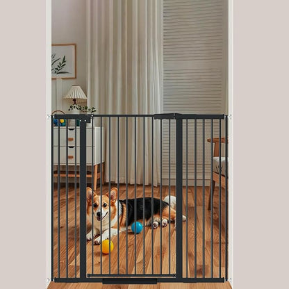 40.55" Tall, 34.05-45.86 Inch Wide, 1.37" Ultra Narrow Spacing Dog Pet Baby by AiWMGL
