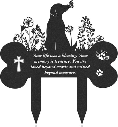 Dog Memorial Grave Stakes by LIRAVENO