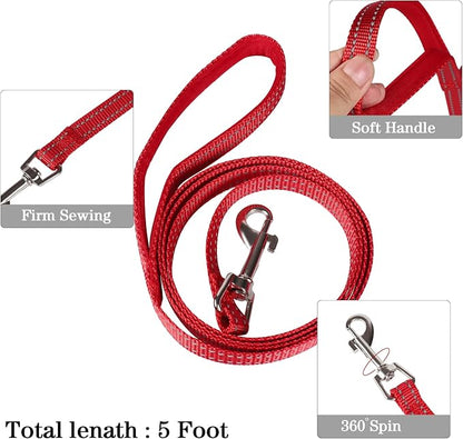 YIMEIS Dog Harness and Leash Set, No Pull Soft Mesh Pet Harness, Reflective - Image 4